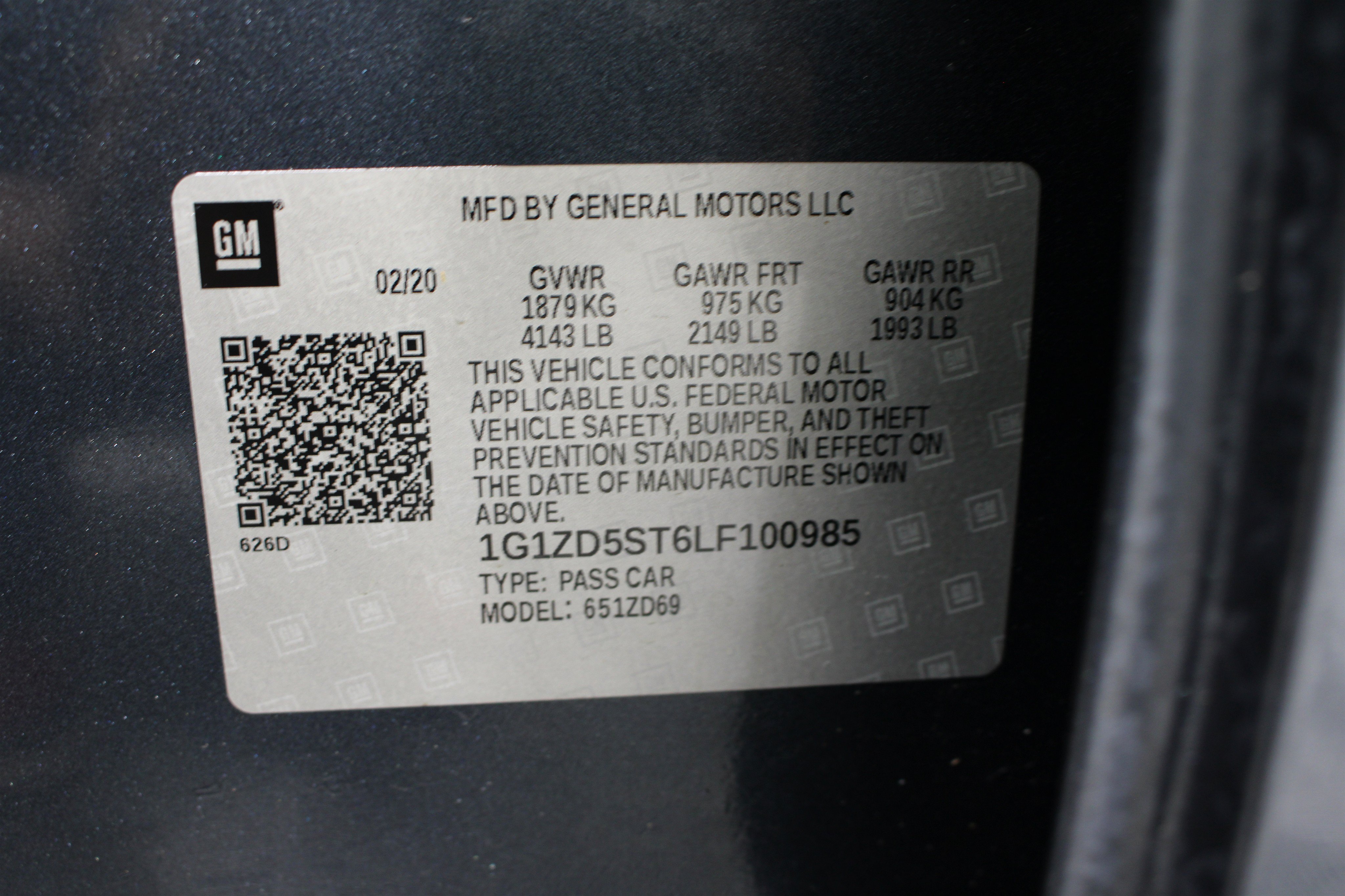 Used 2020 Shadow Gray Metallic Chevrolet LT image 40