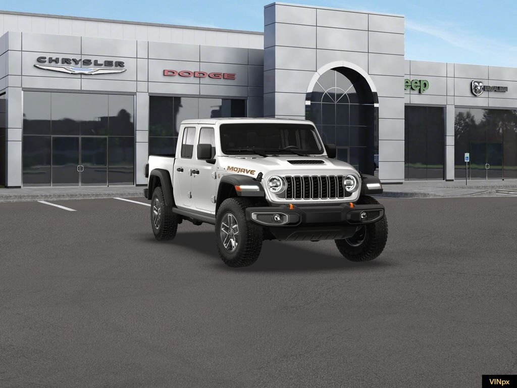 New 2026 Bright White Clear-Coat Exterior Paint Jeep Mojave image 16