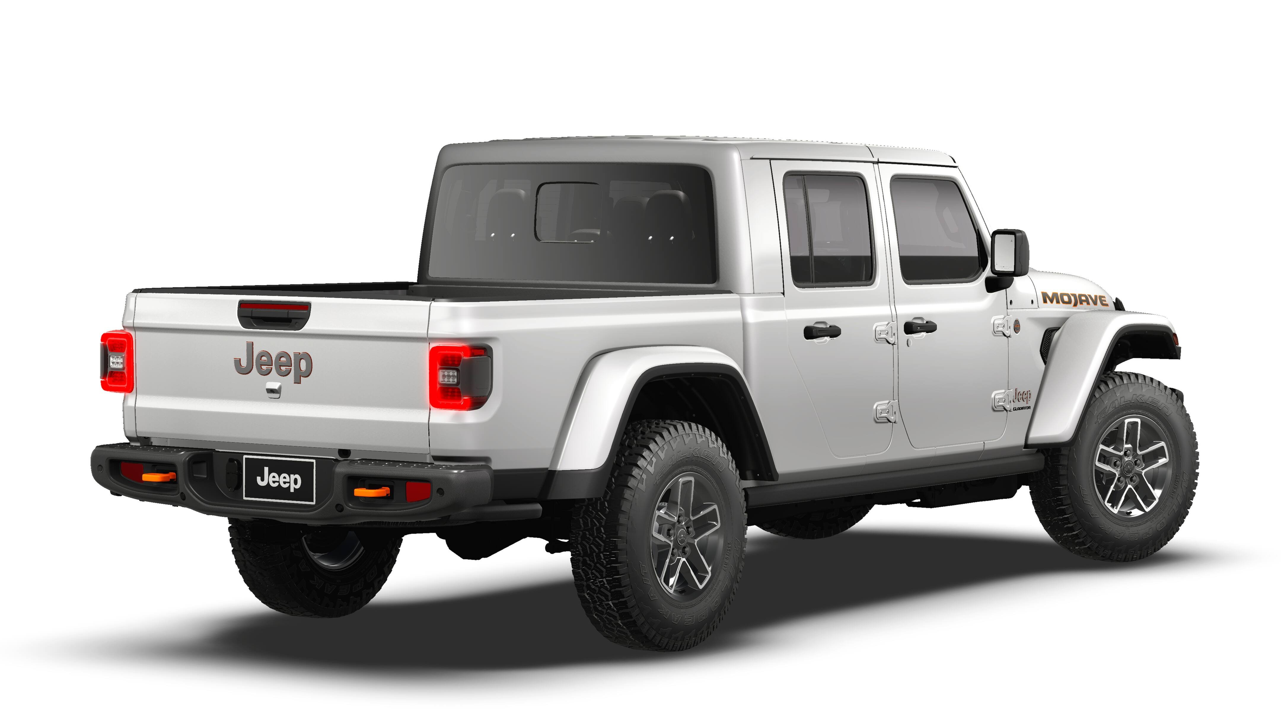 New 2026 Bright White Clear-Coat Exterior Paint Jeep Mojave image 2