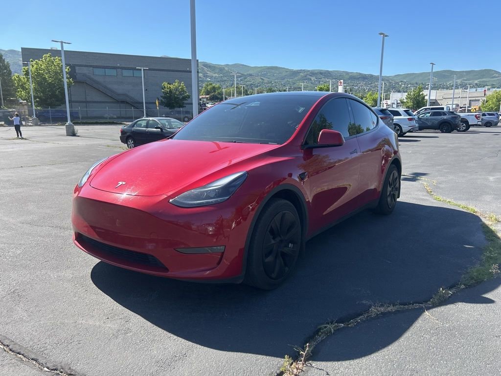 Used 2023 Red Multi-Coat Tesla Long Range image 9