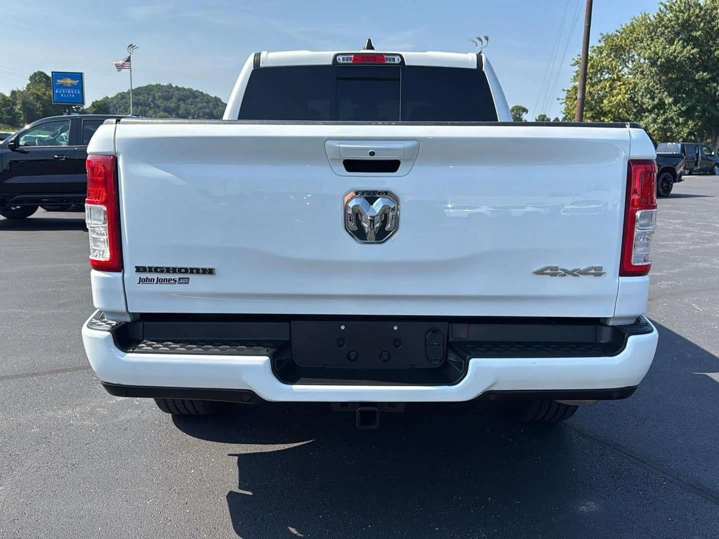 Used 2022 Bright White Clearcoat Ram Big Horn image 16