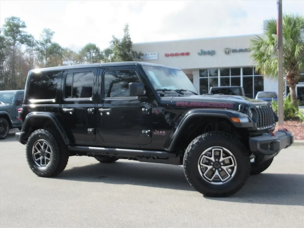 New 2026 Black Clear-Coat Exterior Paint Jeep Rubicon image 2