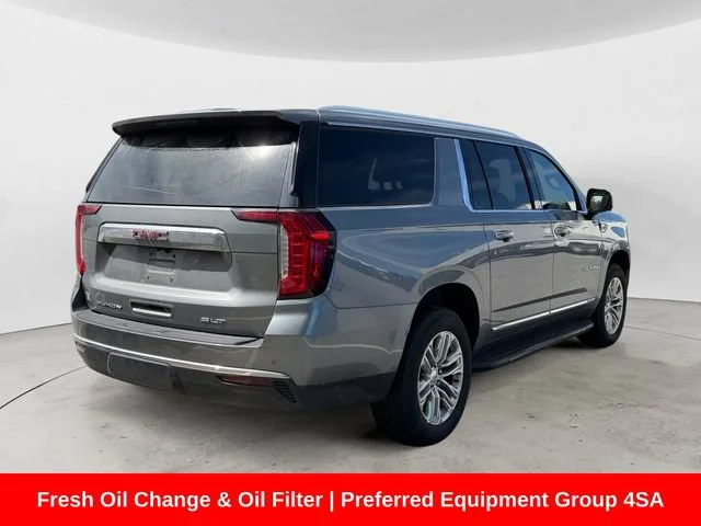 Used 2022 Satin Steel Metallic GMC SLT image 3