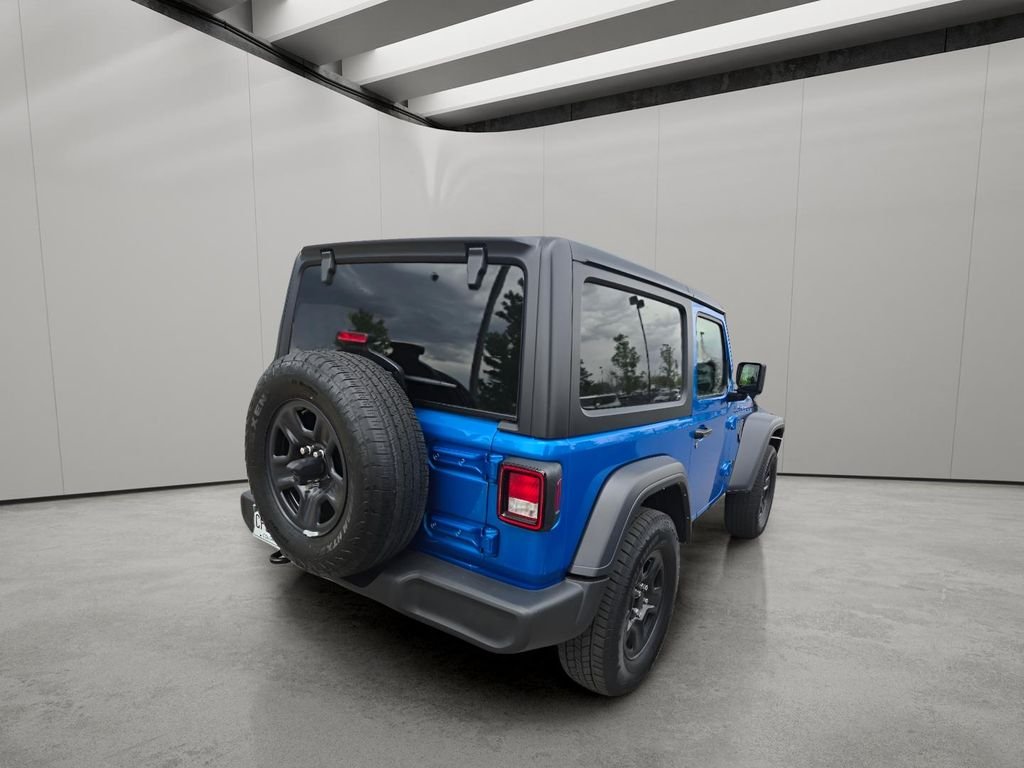 Used 2024 Hydro Blue Pearlcoat Jeep Sport image 9