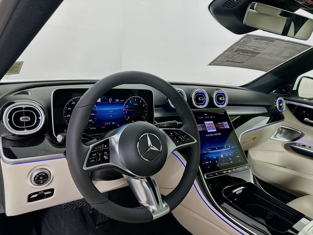 New 2026 Polar White Mercedes-Benz C 300 image 9