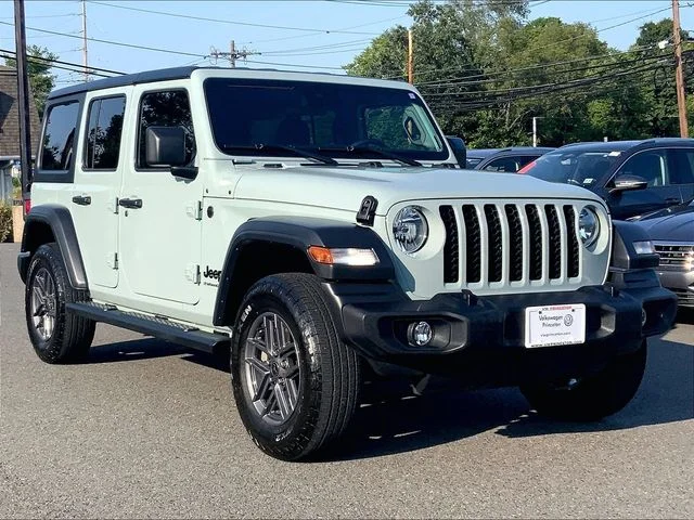 Used 2024 Gray Jeep Sport S image 1
