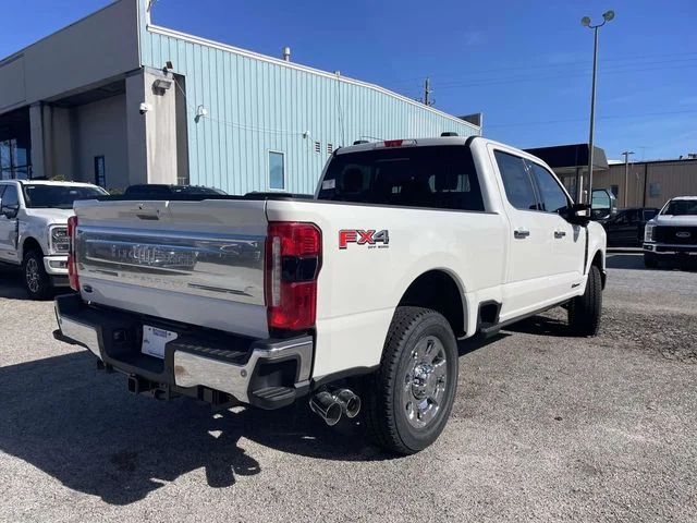 New 2026 White Ford King Ranch image 3