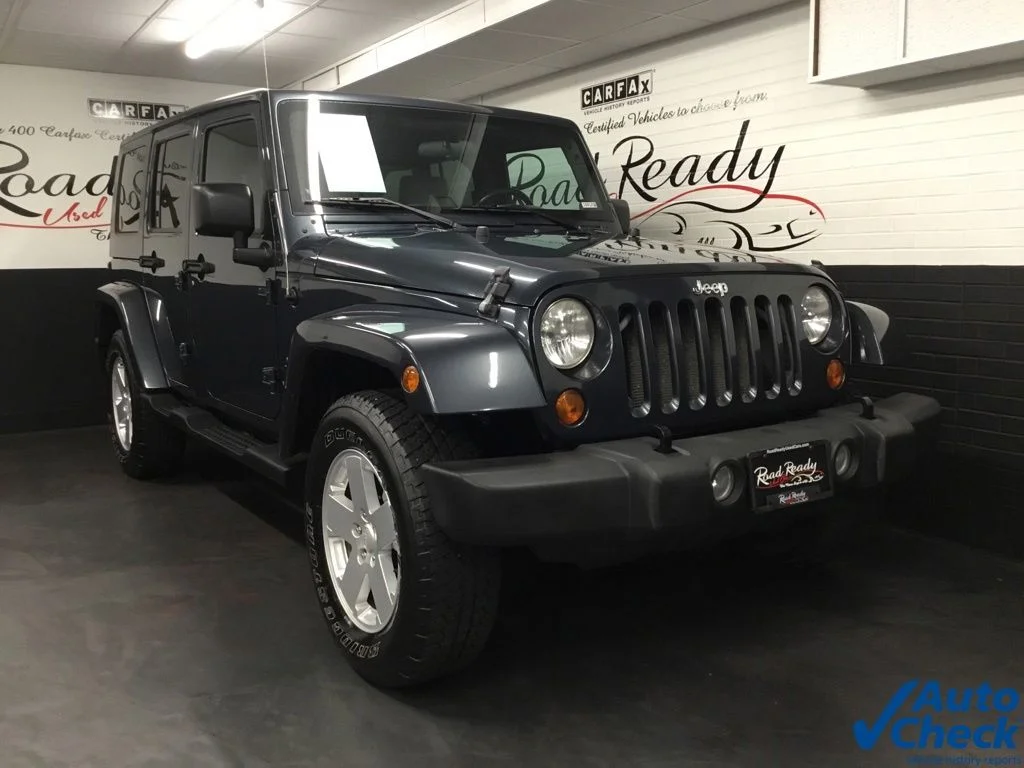 Used 2007 Blue Jeep Unlimited Sahara image 3