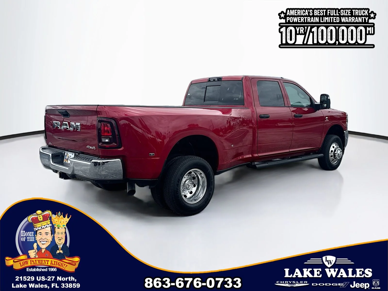 New 2026 Molten Red Pearl-Coat Exterior Paint RAM TRADESMAN image 6