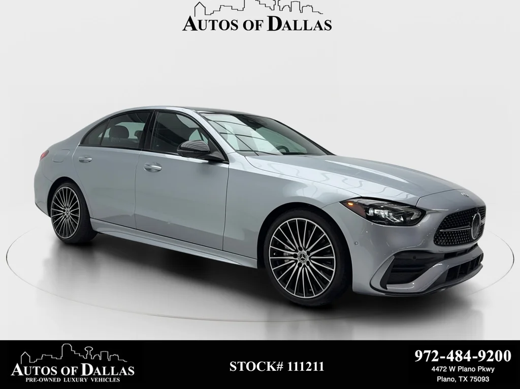 Used 2023 Silver Mercedes-Benz C 300 image 1