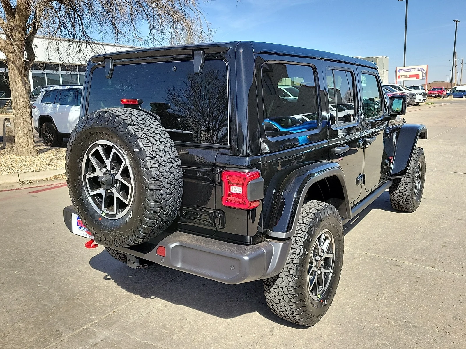 New 2026 Black Jeep 4-DOOR RUBICON image 4
