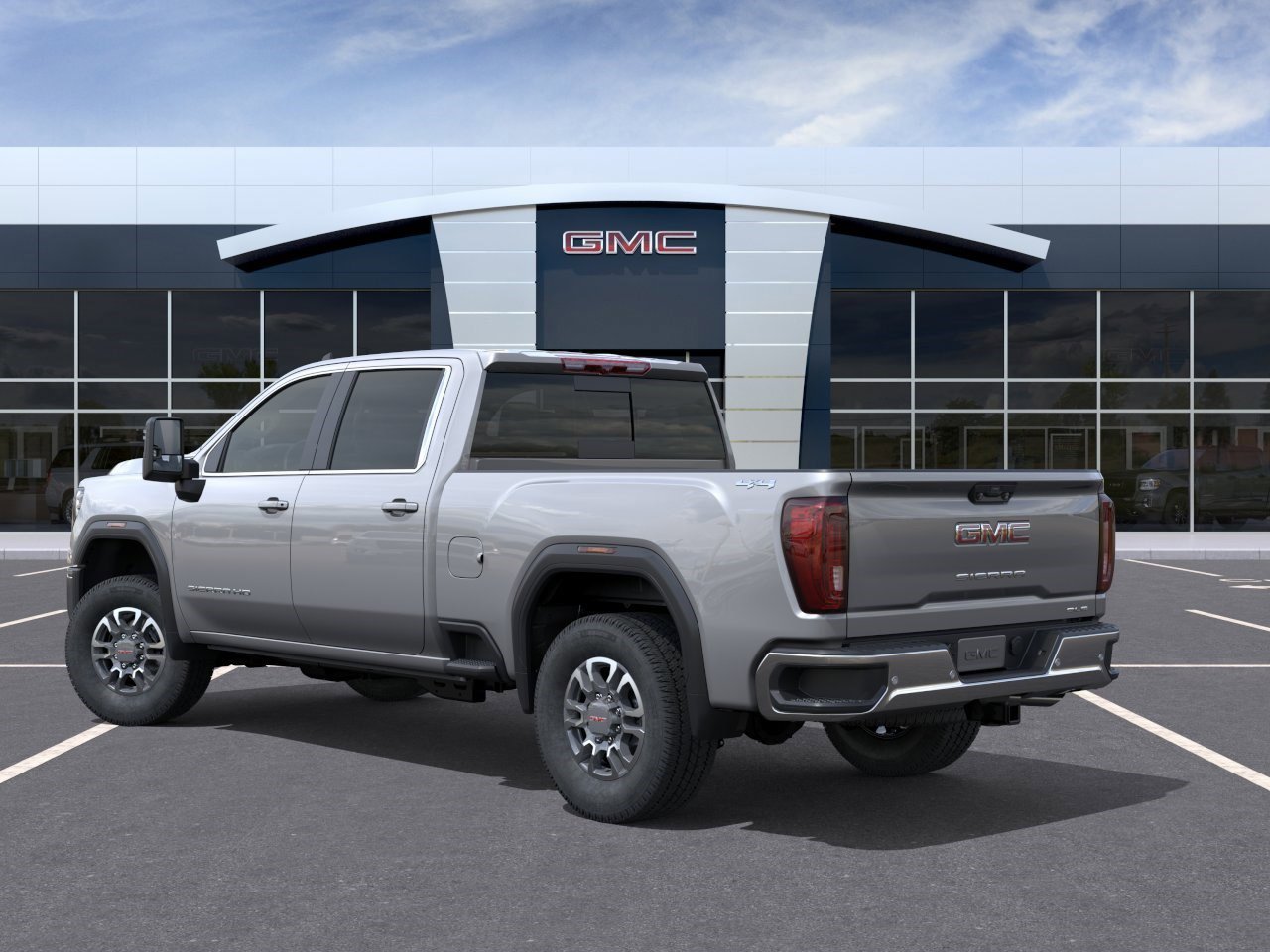 New 2026 Sterling Metallic GMC SLE image 3