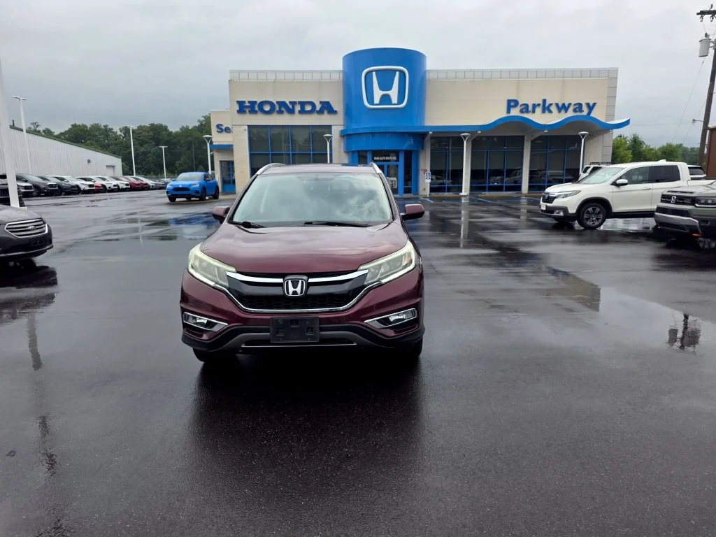 Used 2015 Basque Red Pearl Honda EX-L image 8