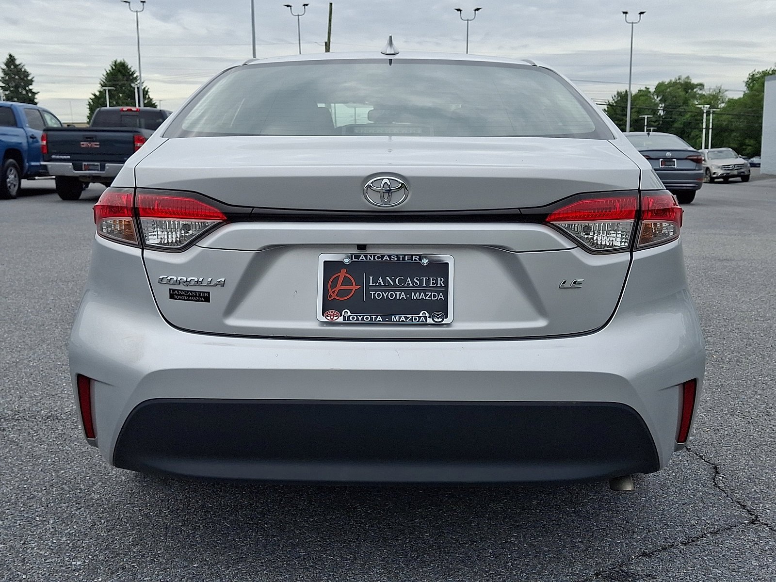 Used 2023 Classic Silver Metallic Toyota LE image 6