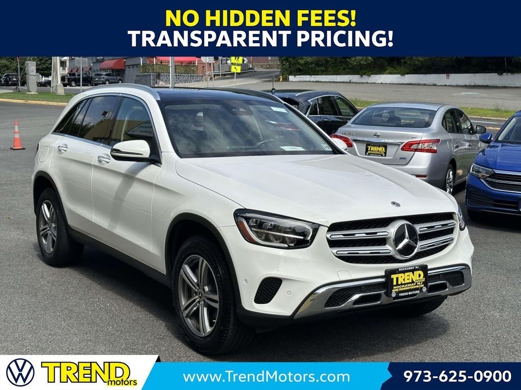 Used 2022 White Mercedes-Benz GLC 300 image 1