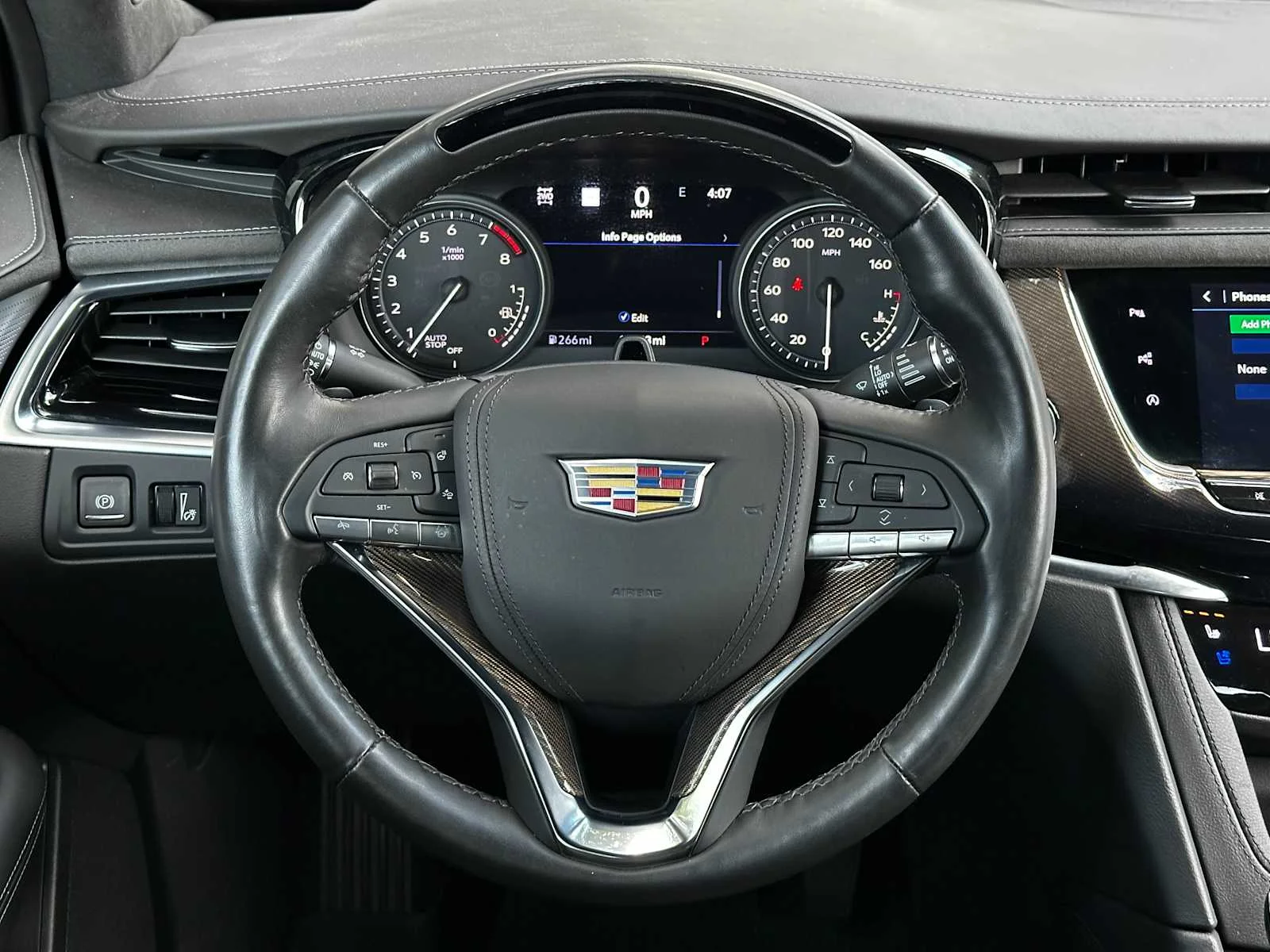 Certified Used 2025 Crystal White Tricoat Cadillac Premium Luxury image 18
