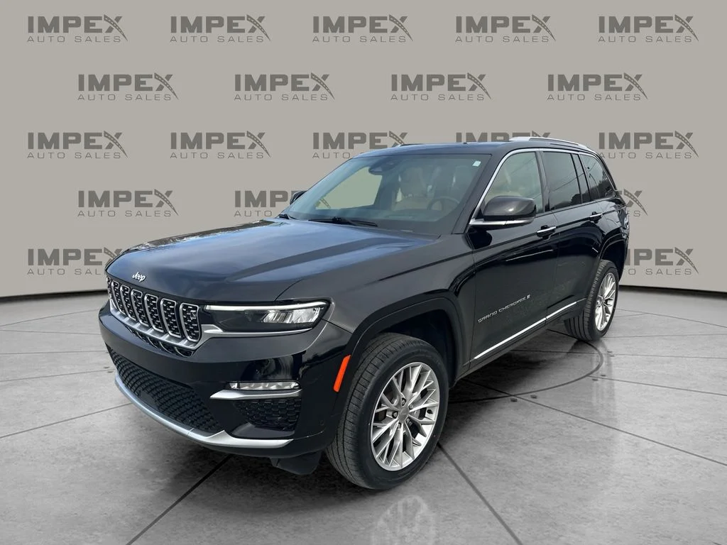 Used 2022 Black Jeep Summit image 1