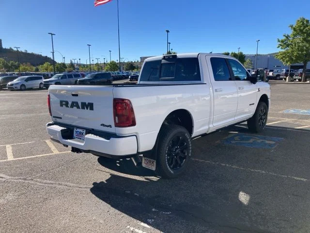 New 2026 Bright White Clear-Coat Exterior Paint RAM Laramie image 6