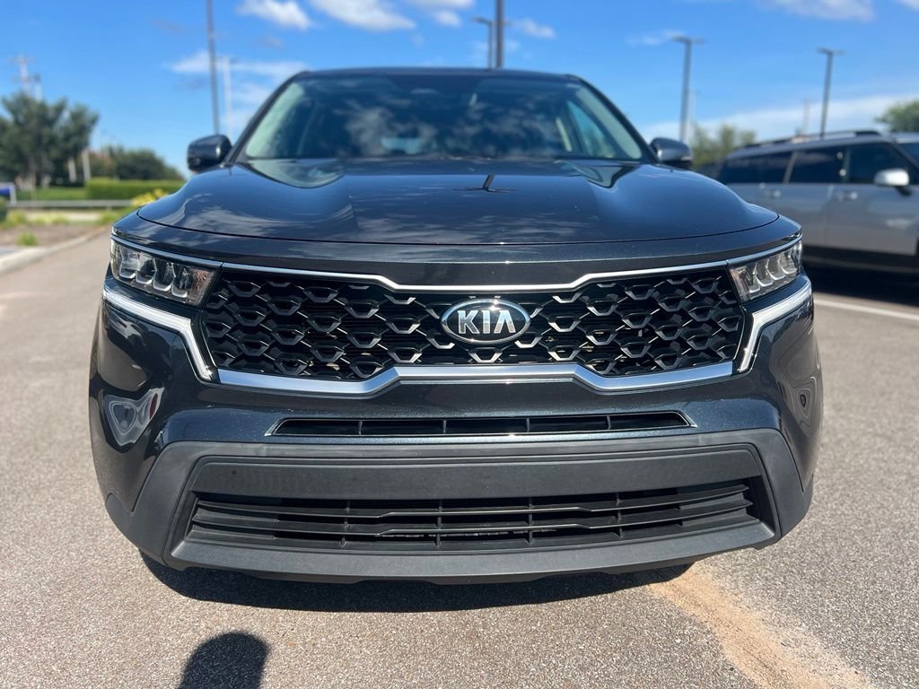 Used 2021 Gray Kia LX image 4