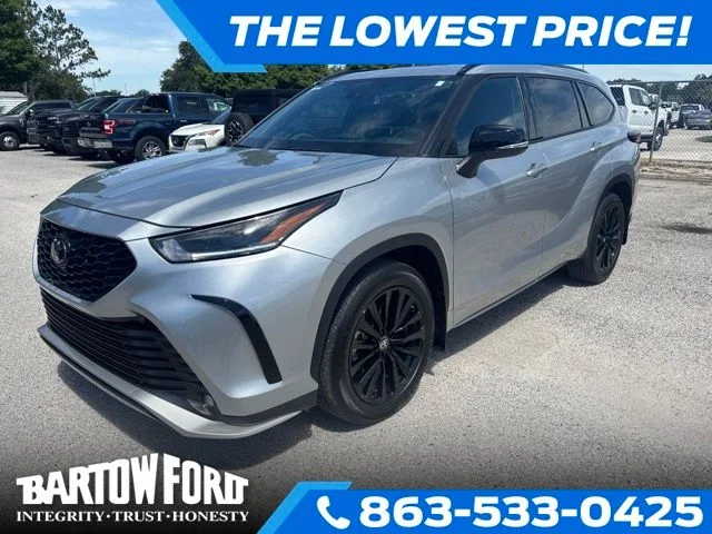 Used 2024 Silver Toyota XSE image 1