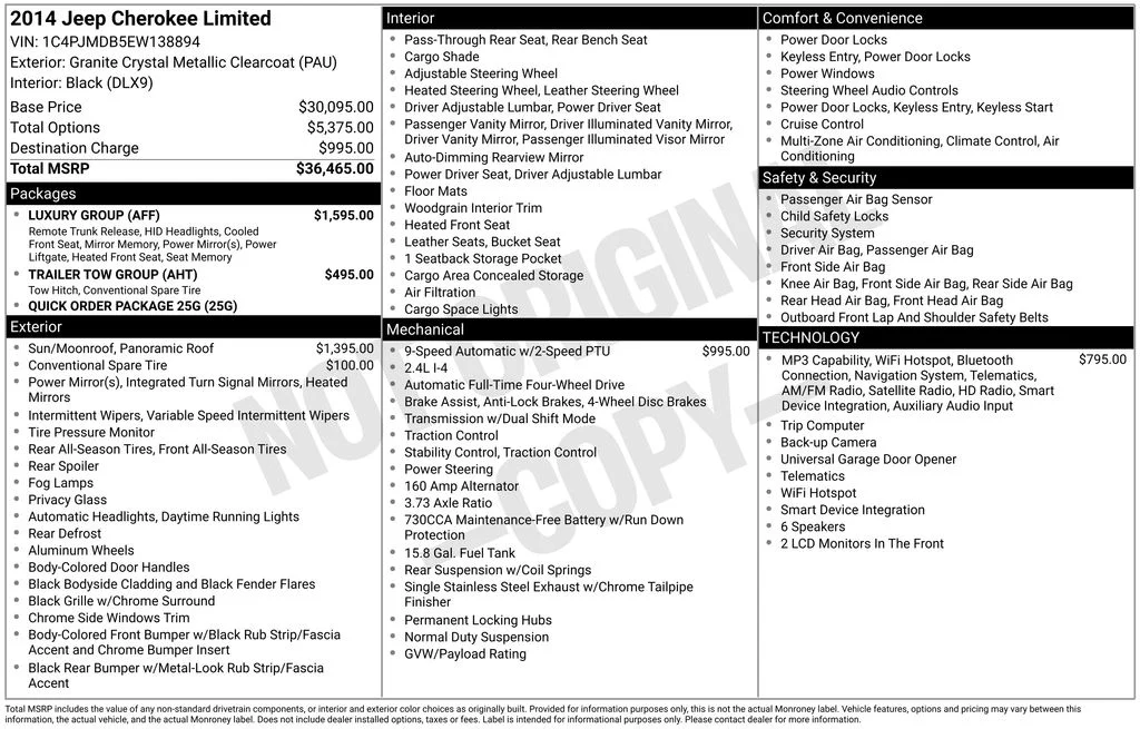 Used 2014 Gray Jeep Limited image 2