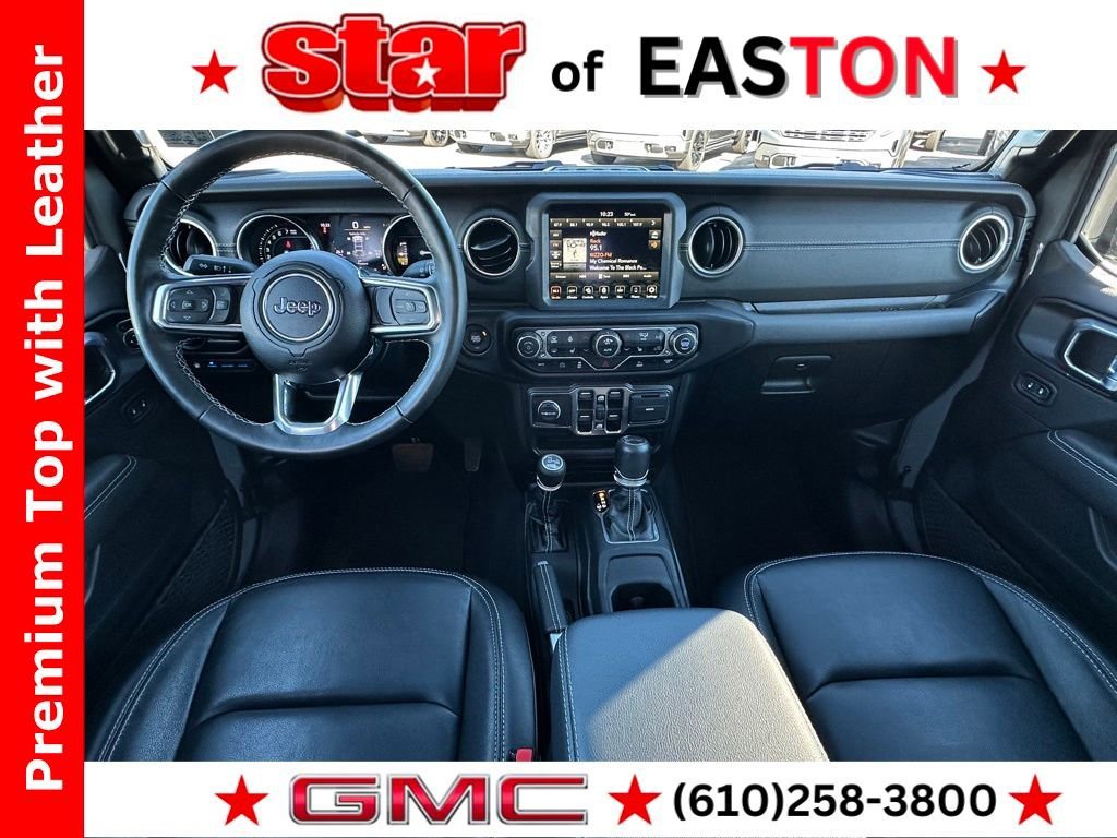 Used 2023 Gray Jeep Sahara 4x4 image 24