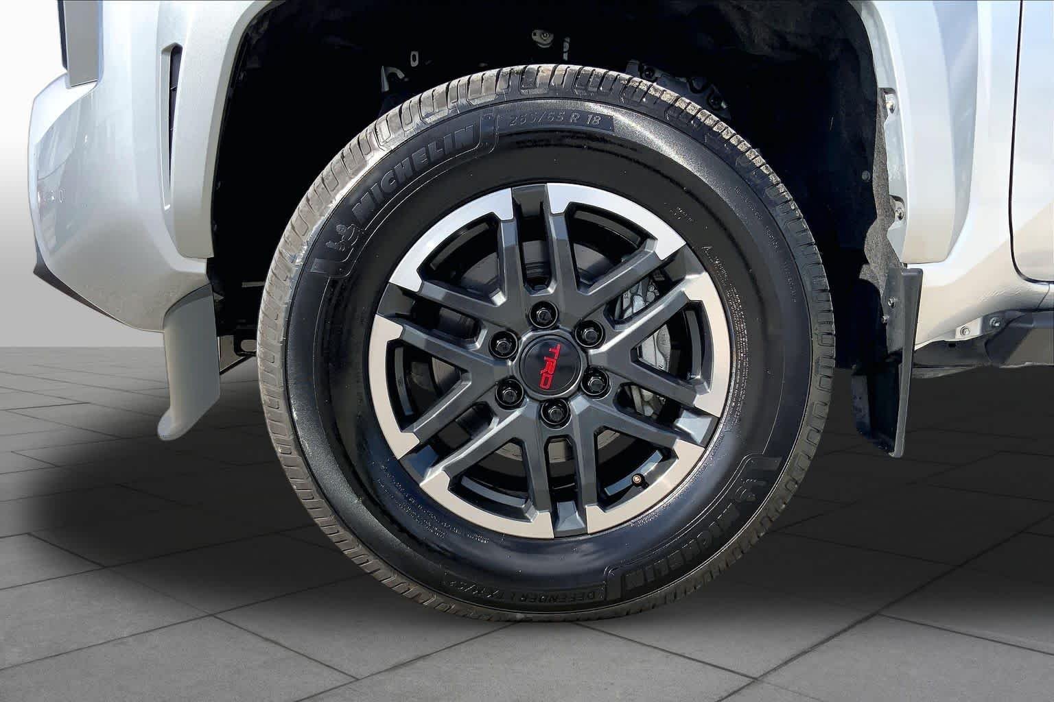 Used 2024 Celestial Silver Metallic Toyota TRD Sport Hybrid image 11