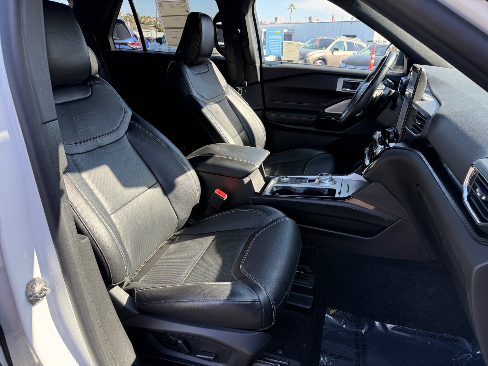 Certified Used 2023 White Metallic Ford ST image 20