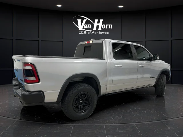 Used 2022 Billet Silver Metallic Ram Rebel image 7