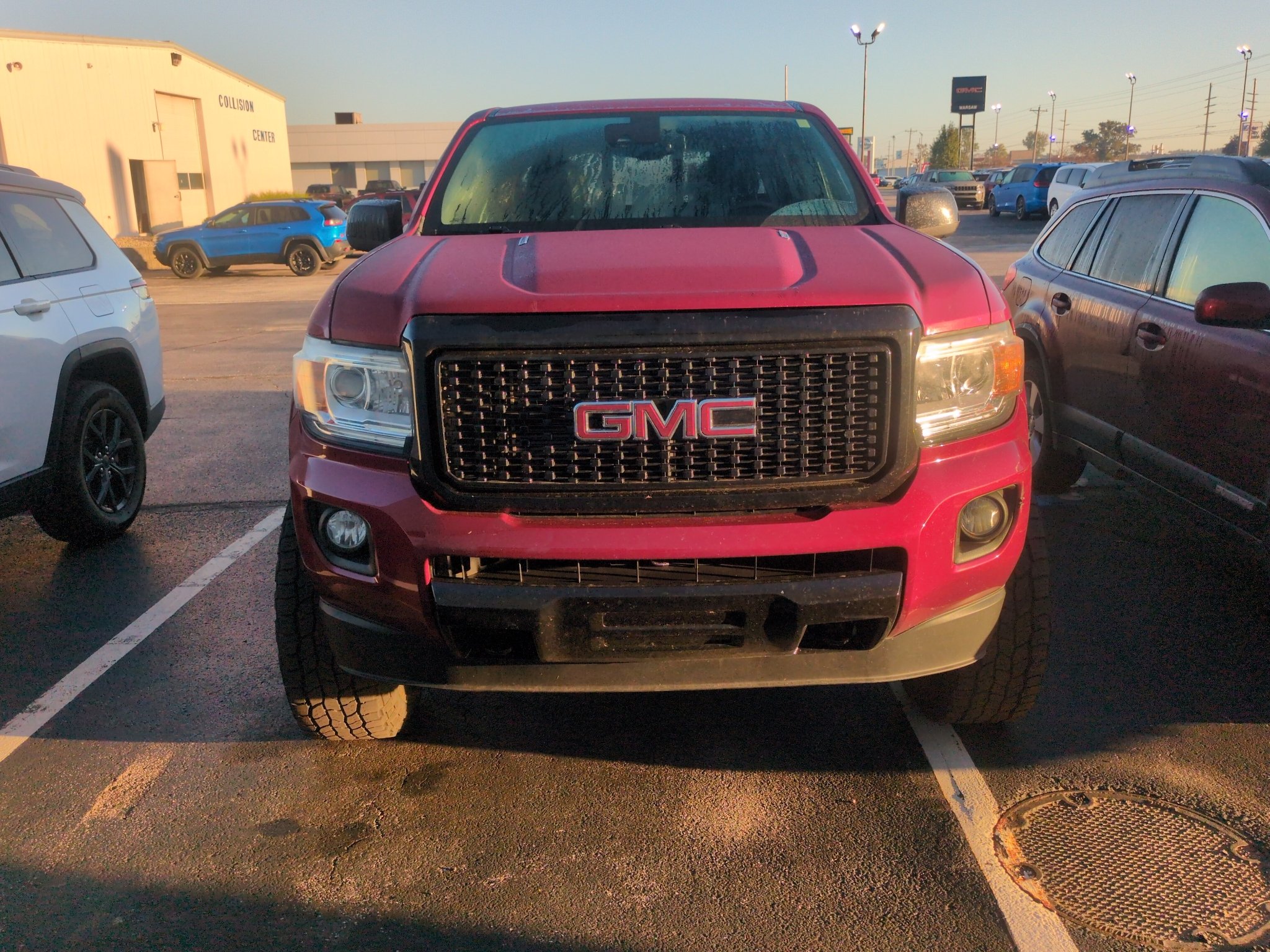 Used 2017 GMC Canyon SLT with VIN 1GTP6DE19H1186231 for sale in Warsaw, IN
