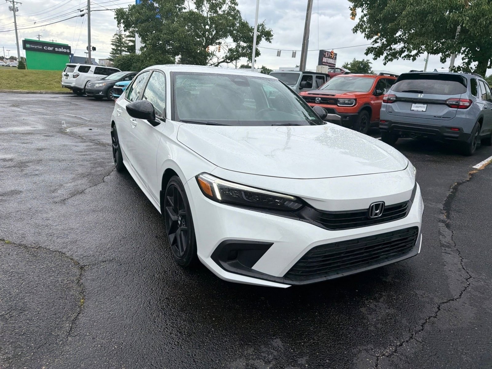 Certified Used 2023 Platinum White Pearl Honda Sport image 26