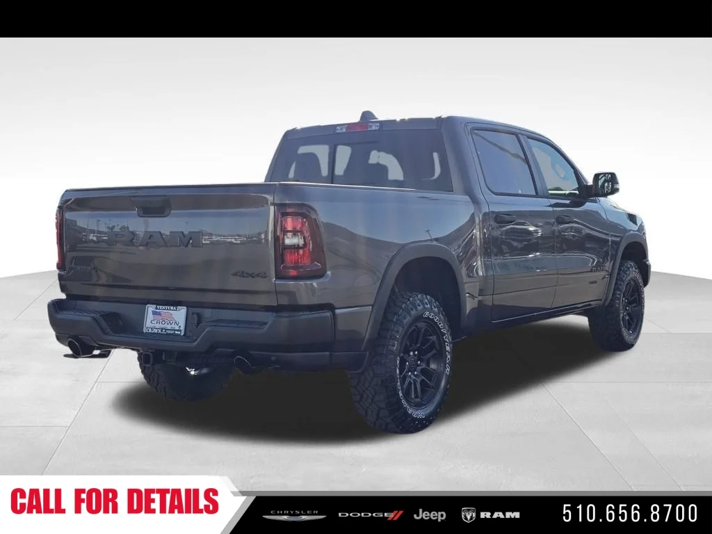New 2026 Granite Crystal Metallic Clear-Coat Exterior Paint RAM Rebel image 5