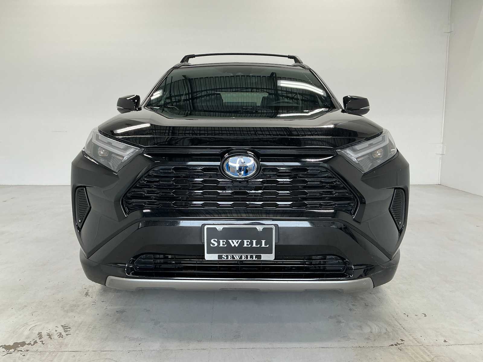 Used 2023 Midnight Black Metallic Toyota Hybrid SE image 2
