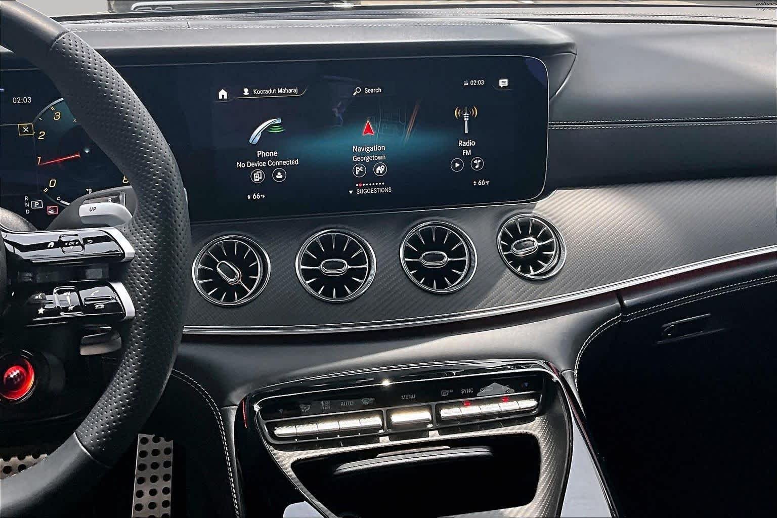 Used 2023 Obsidian Black Metallic Mercedes-Benz AMG® GT 63 S image 7