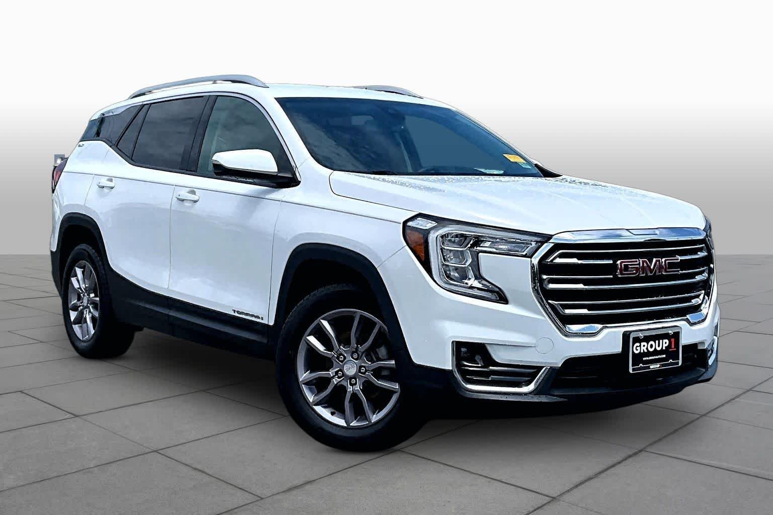 Used 2022 Summit White GMC SLT image 3