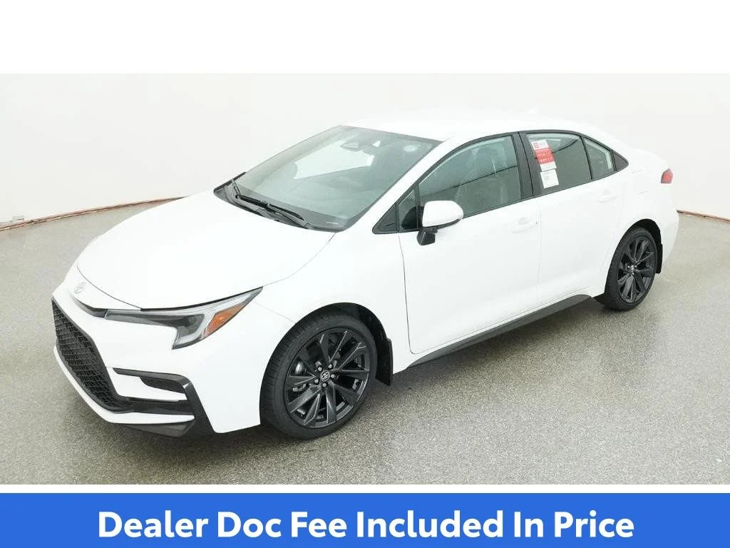 New 2026 Ice Cap Toyota SE image 1