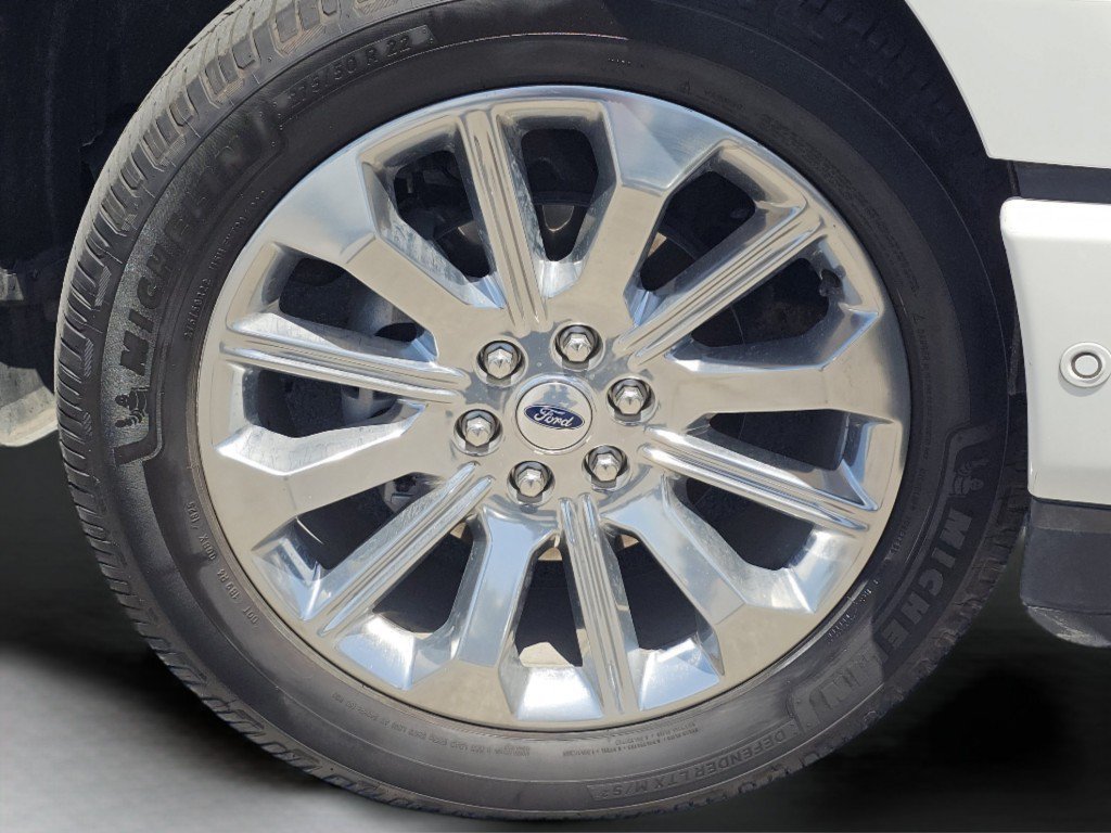 Certified Used 2022 White Metallic Ford Limited image 22