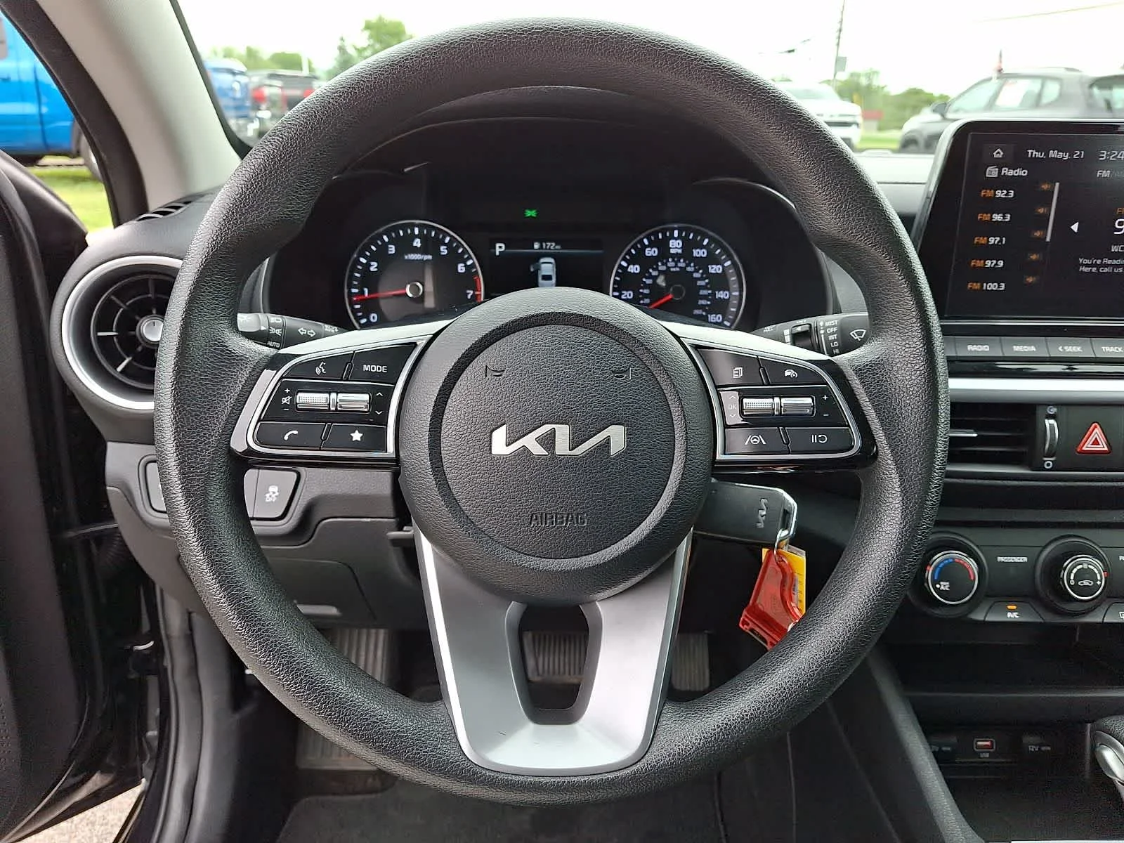 Used 2023 Aurora Black Kia LXS image 19