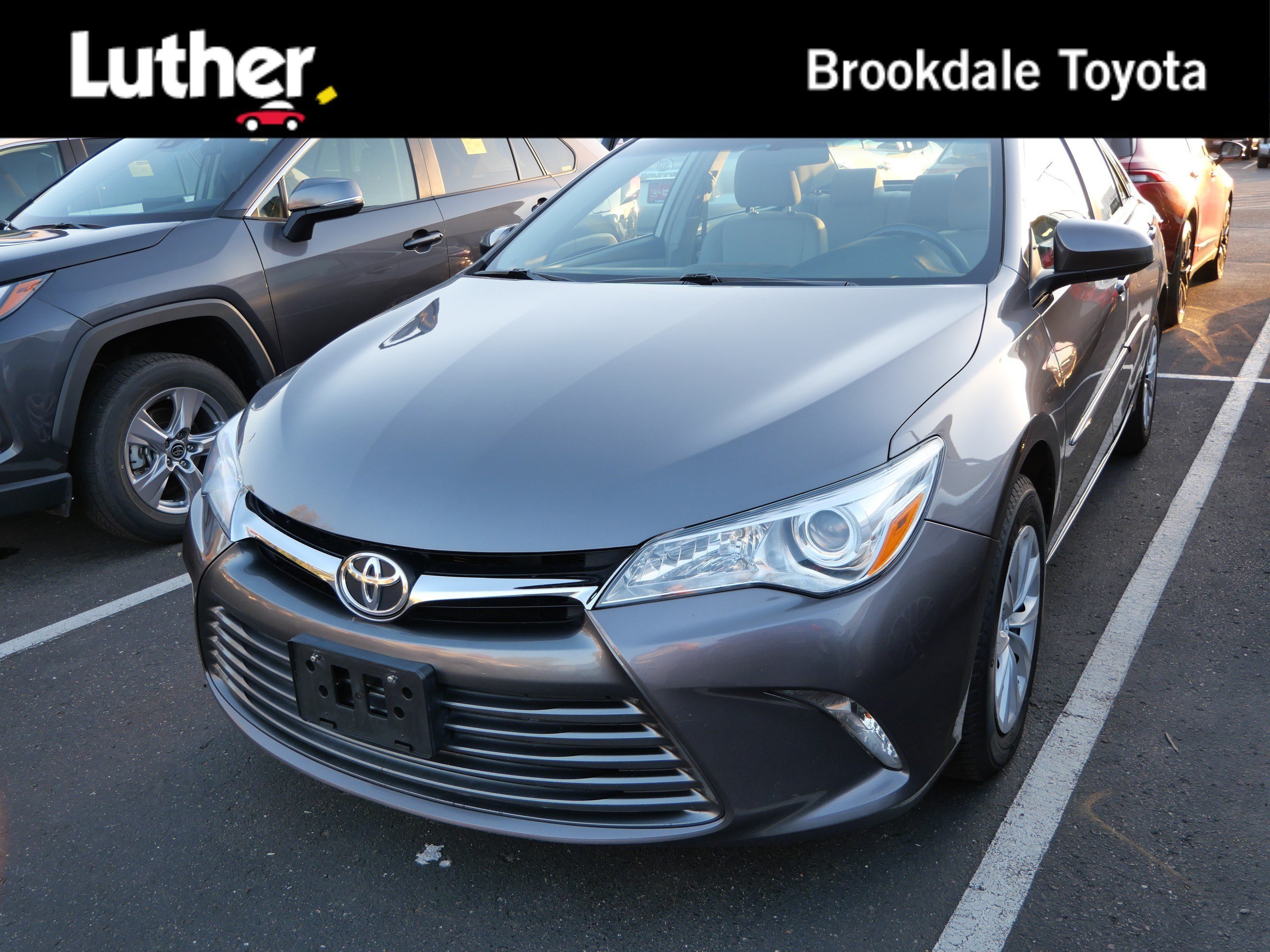 Used 2015 Predawn Gray Mica Toyota LE image 1