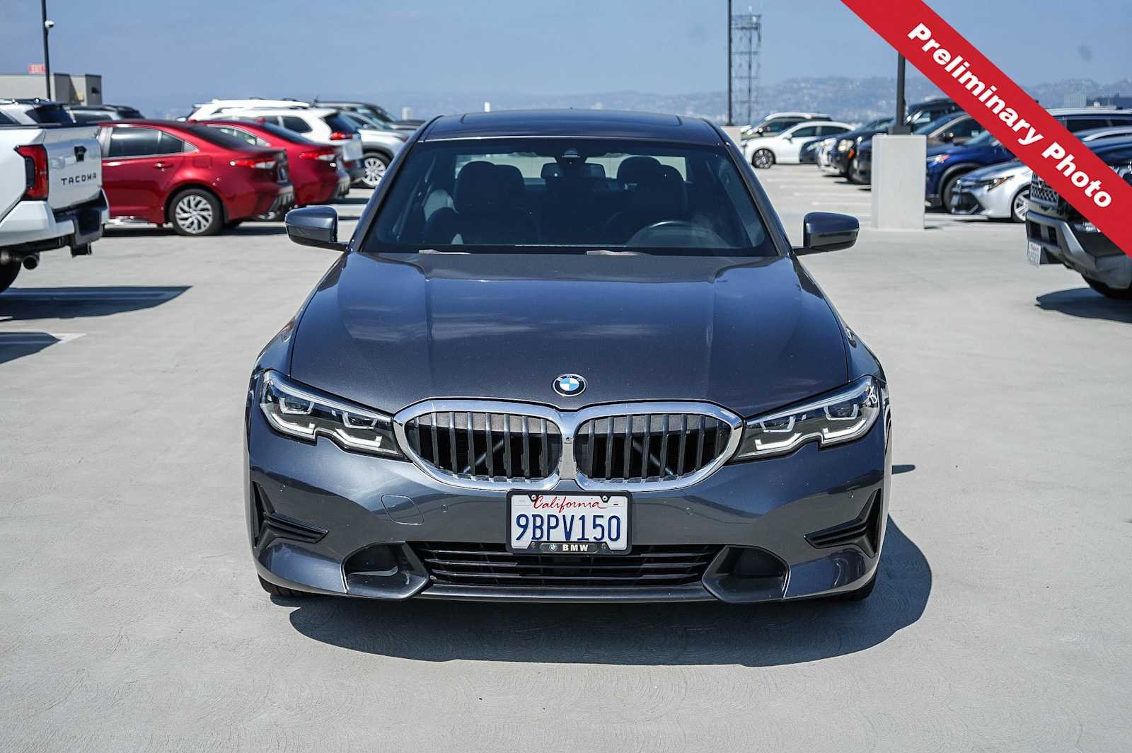 Used 2019 Mineral Gray Metallic BMW 330i image 2