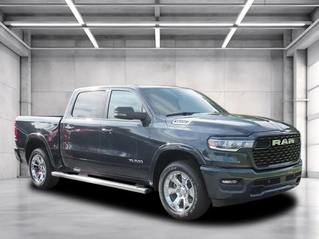 New 2026 Forged Blue Metallic Exterior Paint RAM Big Horn/Lone Star image 1