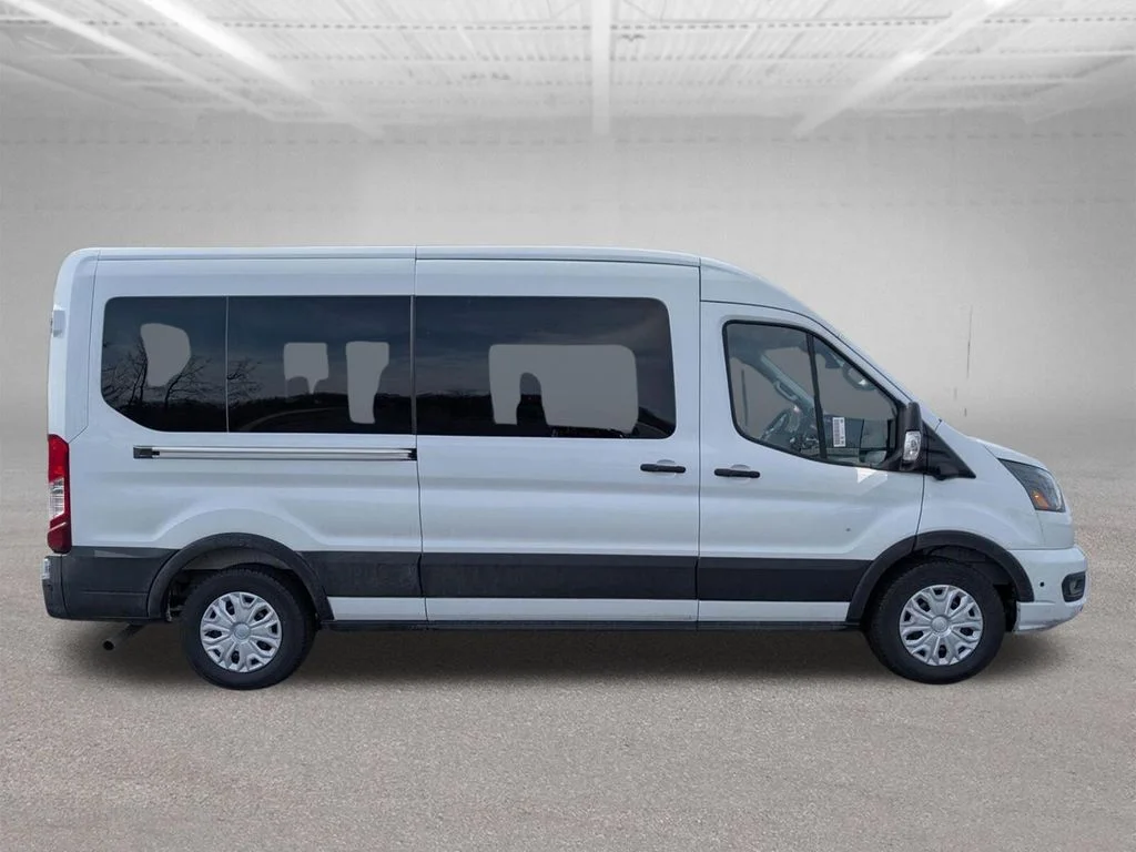 New 2026 Oxford White Ford Passenger Van XLT image 12