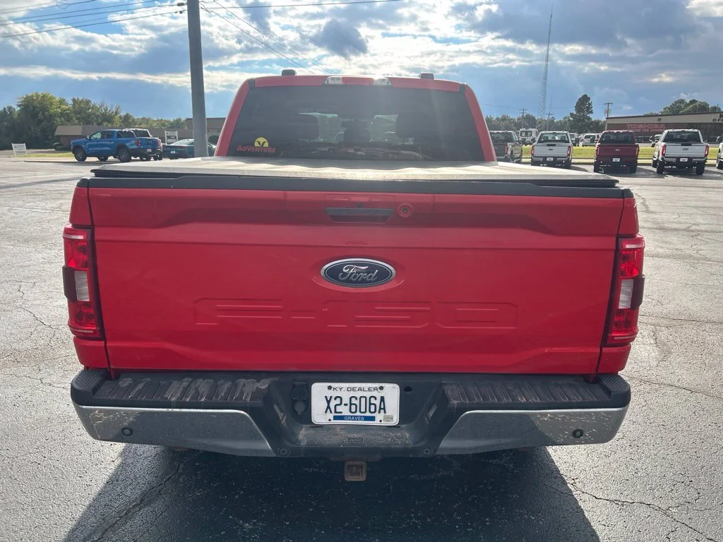 Used 2021 Race Red Ford XLT image 6