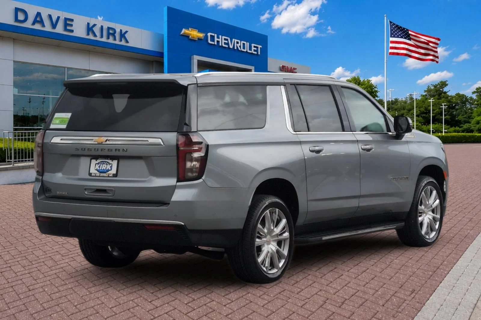 Used 2024 Sterling Gray Metallic Chevrolet High Country image 3
