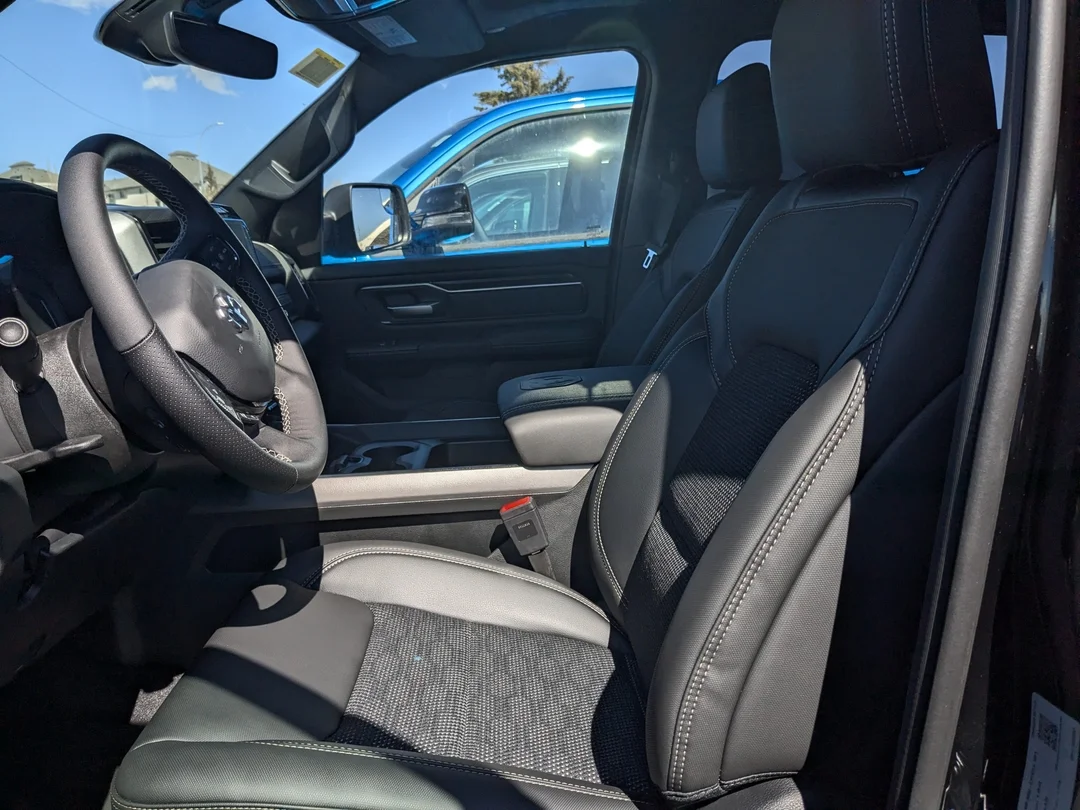 New 2026 Black RAM Sport - - 4x4 - Dual?Pane Panoramic Sunroof - Steel Sport Hood - Trailer Brake Control & More! image 14