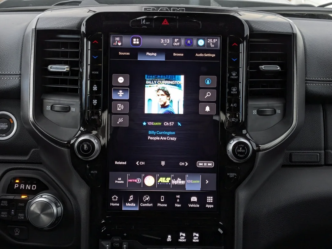 New 2026 Black RAM Sport - - Panoramic Sunroof - Sport Performance Hood - Hurricane Turbo - 3.92 Axle & More! image 21
