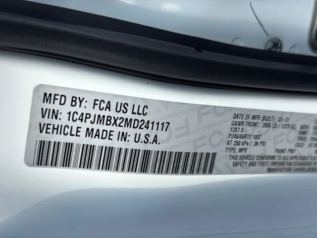 Used 2021 White Jeep Trailhawk image 36