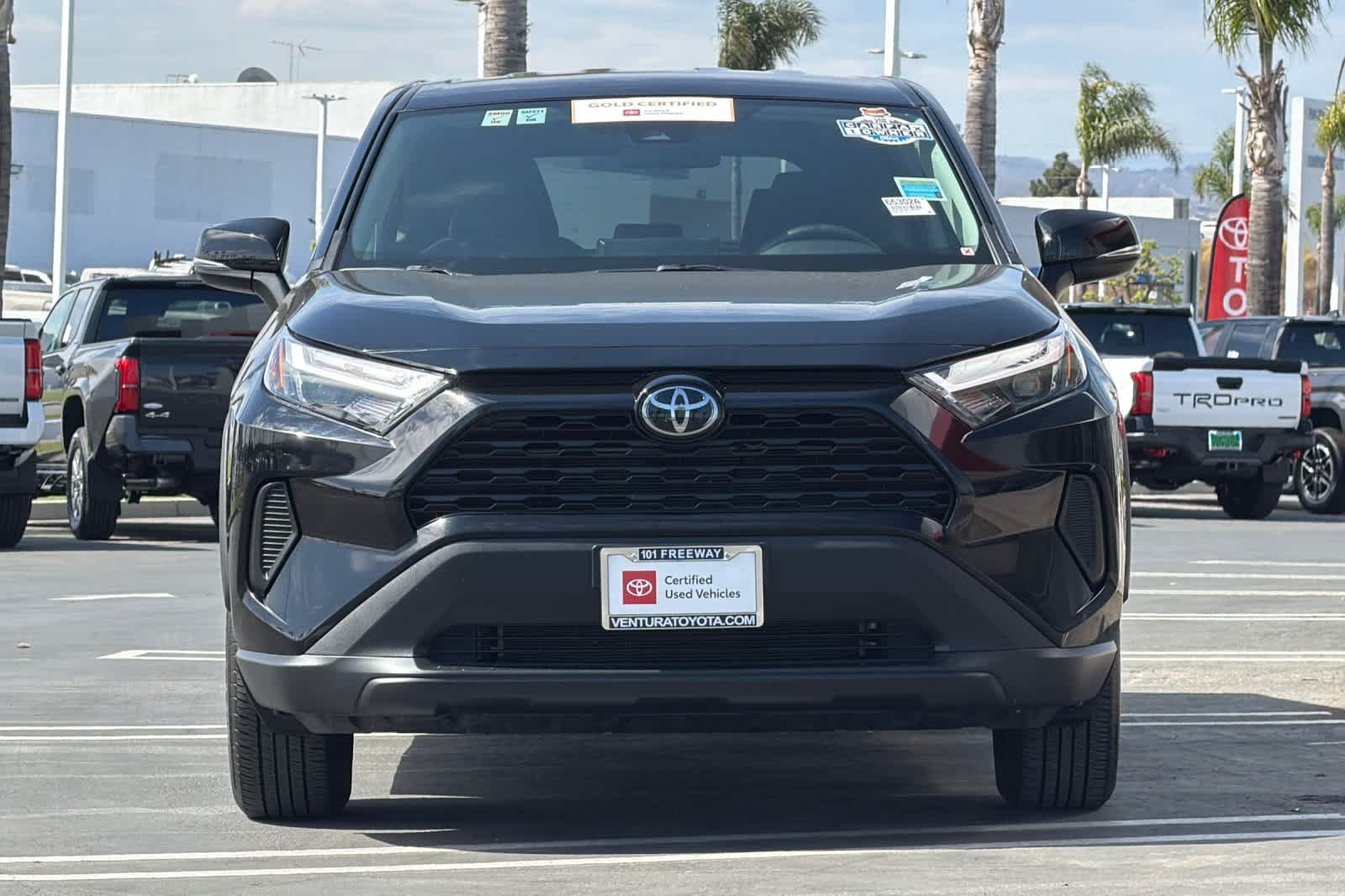 Used 2024 Midnight Black Metallic Toyota LE image 9