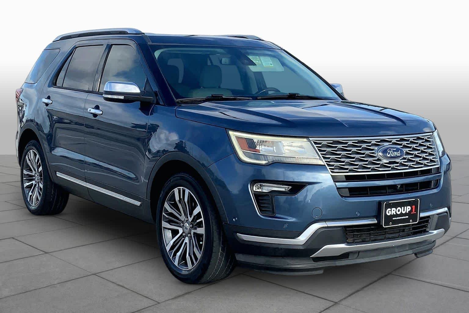 Used 2019 Blue Ford Platinum image 3