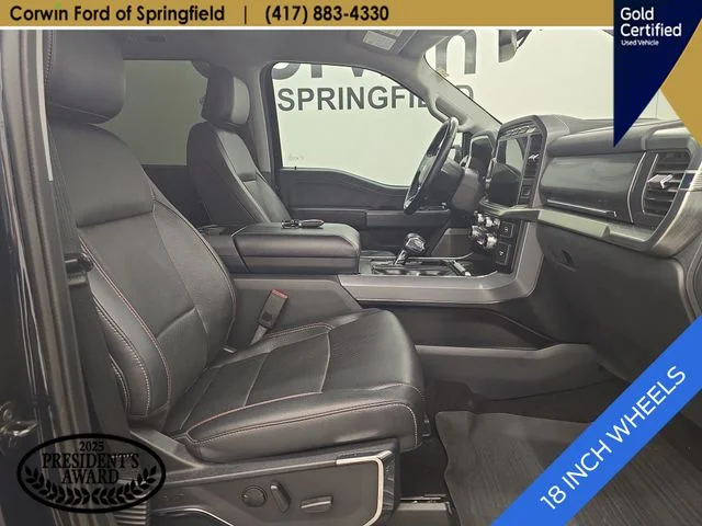 Certified Used 2023 Antimatter Blue Metallic Ford Lariat image 11